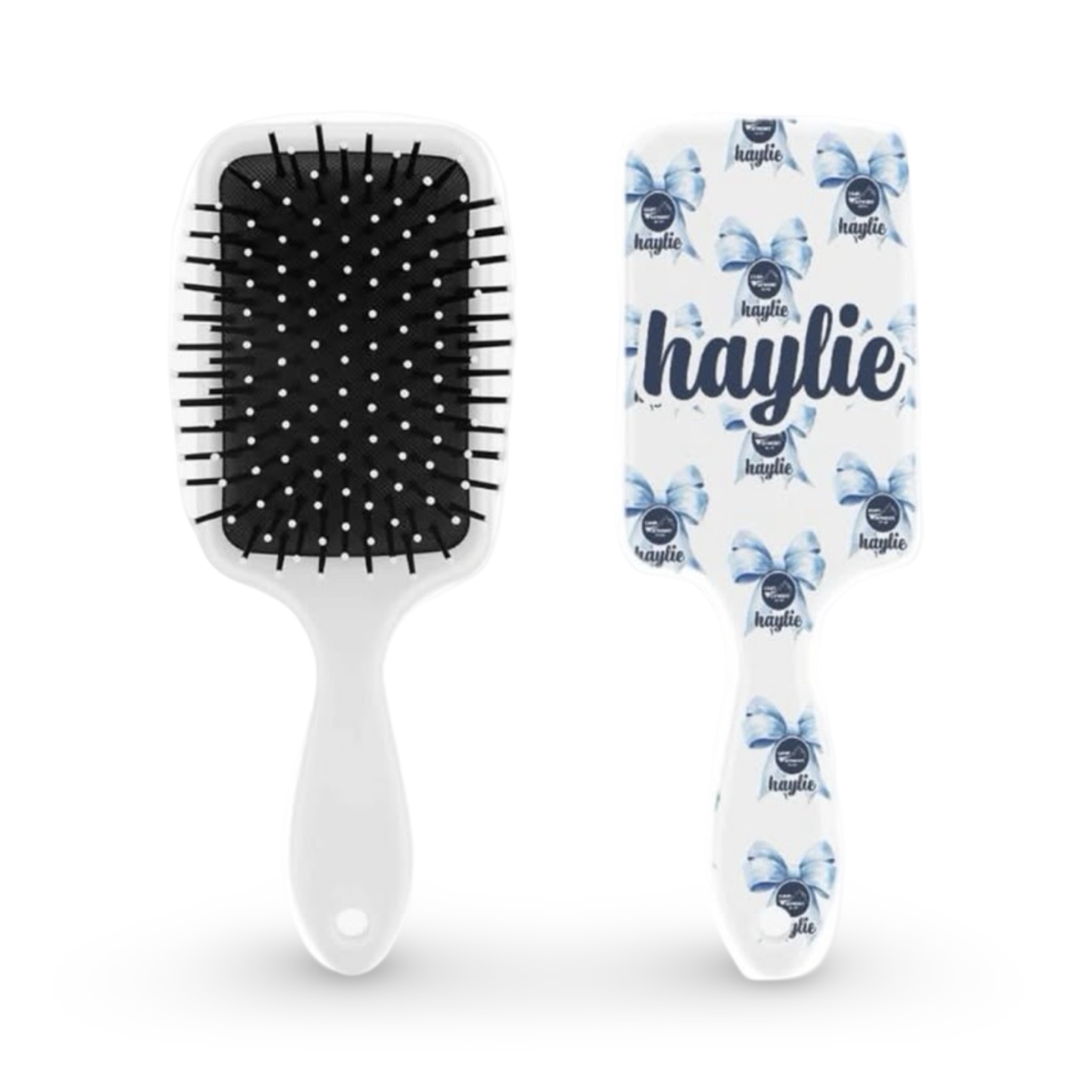 Customized Hairbrush – Bear, Hearts, Stars & Camp (Camp Color) – Create’D 2025